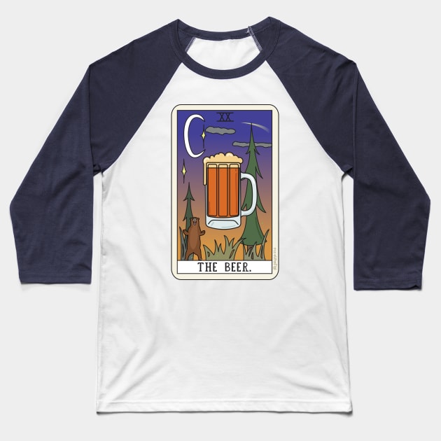 BEER READING Baseball T-Shirt by sagepizza